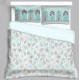 Bella Casa, Double Bedsheet Set with 2 Pillow Covers 100% Cotton -Utsav