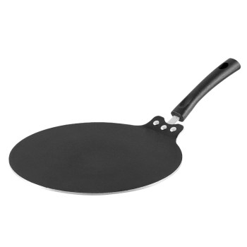 Vinod Zest Aluminium Non Stick Flat Multi Tawa - 28 cm | Roti/Chapati Tawa | 4mm Thick, 3 Layer Coating | Scratch Proof | Induction and Gas Base Vinod Zest Aluminium Non Stick Flat Multi Tawa - 28 cm | Roti/Chapati Tawa | 4mm Thick, 3 Layer Coating | Scratch Proof | Induction and Gas Base