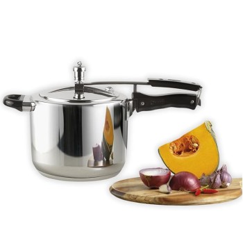 Vinod Stainless Steel Inner Lid Pressure Cooker - 5.5 Litre