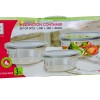 Sanjeev Kapoor Wellington Round, Microwave Safe,Serving, AIR Tight Container Set of 3 PCS - 400 ML+580 ML+ 860 ML Sanjeev Kapoor Wellington Round, Microwave Safe,Serving, AIR Tight Container Set of 3 PCS - 400 ML+580 ML+ 860 ML