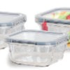 SANJEEV KAPOOR Wellington Square, Microwave Safe, Serving,AIR Tight, Container Set of 3 PCS - 400 ML+520 ML+ 760 ML