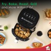 Prato Digital Air Fryer for Home and Kitchen with 5 Pre-set Menu|3.8 Litres Non-stick Basket| Fry, Grill, Bake & Roast| Rapid Air Technology| Auto Shut-Off| Healthy Cooking with 99% less Fat| Sleek & Compact| 1450 Wattage| Black|1 Year Warranty Prato Digital Air Fryer for Home and Kitchen with 5 Pre-set Menu|3.8 Litres Non-stick Basket| Fry, Grill, Bake & Roast| Rapid Air Technology| Auto Shut-Off| Healthy Cooking with 99% less Fat| Sleek & Compact| 1450 Wattage| Black|1 Year Warranty
