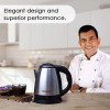 Wonderchef Crescent Electric Kettle 1.5 Litres, 2 years Warranty