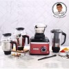 Wonderchef Sumo Mixer Grinder 1000W With 3 Stainless Steel & 1 Fruit Filter Jar 