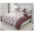 Bella Casa, Double Bedsheet Set with 2 Pillow Covers  - Cotton -White Lily (Bedcover)