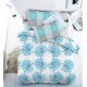 Bella Casa, Double Bedsheet Set with 2 Pillow Covers 100% Cotton -Woodland