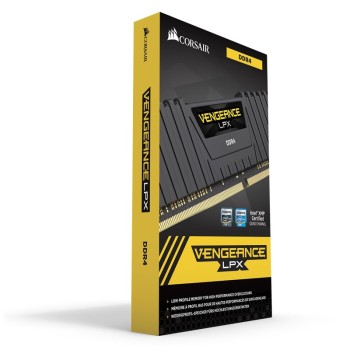 CORSAIR 16GB Vengeance LPX DDR4 PC4-19200 2400MHz Desktop Memory-Black CORSAIR 16GB Vengeance LPX DDR4 PC4-19200 2400MHz Desktop Memory-Black