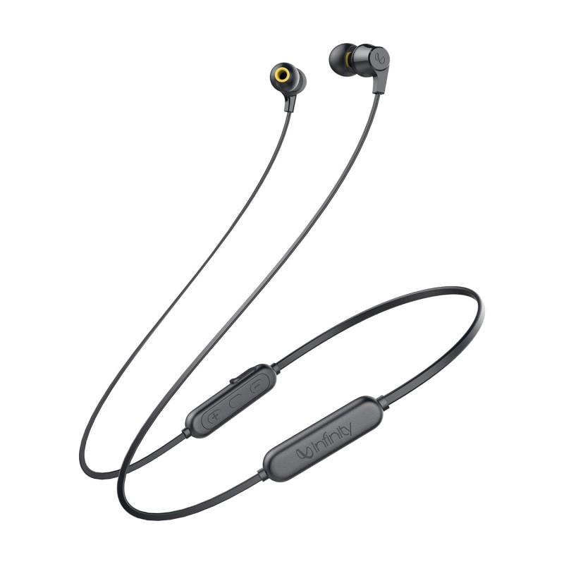 Infinity by Harman Glide 100 Wireless Bluetooth in Ear Headphones with Mic (Charcoal Black) Infinity by Harman Glide 100 Wireless Bluetooth in Ear Headphones with Mic (Charcoal Black)