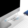 Verilux� USB Hub 3.0 for PC, 4-Port High Speed USB Hub - (Grey) Verilux� USB Hub 3.0 for PC, 4-Port High Speed USB Hub - (Grey)
