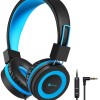 iClever Kids Wired Headphones for Boys, Headphones for Kids