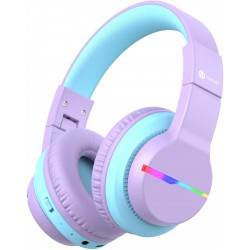 iClever Girls Headphones, Kids Wireless Headphones