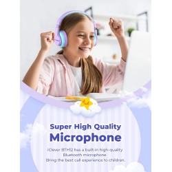 iClever Girls Headphones, Kids Wireless Headphones