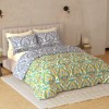 Raymond Home Avenue Cotton Rich King Bedsheet with 2 Pillow Covers
