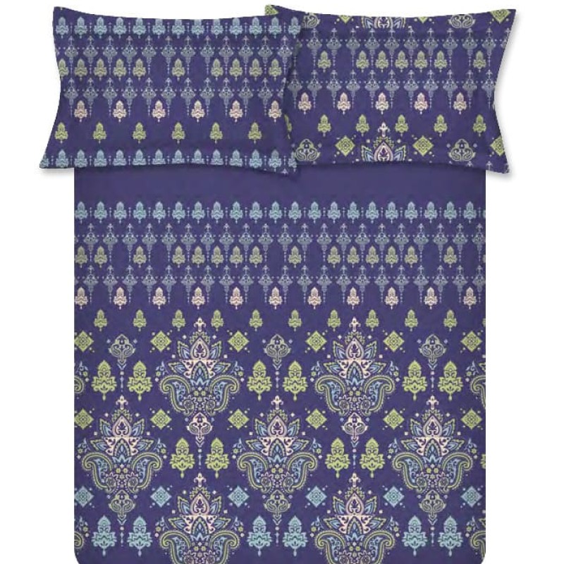 Raymond Home Avenue Cotton Rich King Bedsheet with 2 Pillow Covers Raymond Home Avenue Cotton Rich King Bedsheet with 2 Pillow Covers