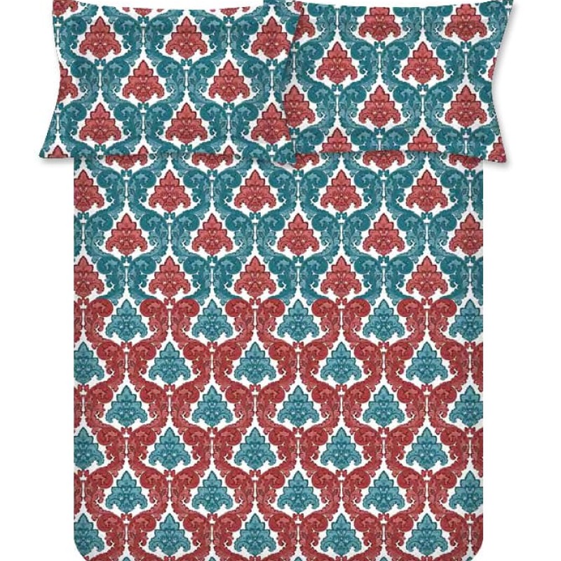 Raymond Home Avenue Cotton Rich King Bedsheet with 2 Pillow Covers Raymond Home Avenue Cotton Rich King Bedsheet with 2 Pillow Covers