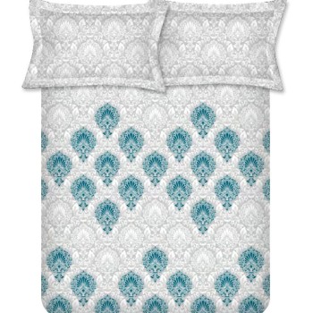 Raymond Home Avenue Cotton Rich King Bedsheet with 2 Pillow Covers