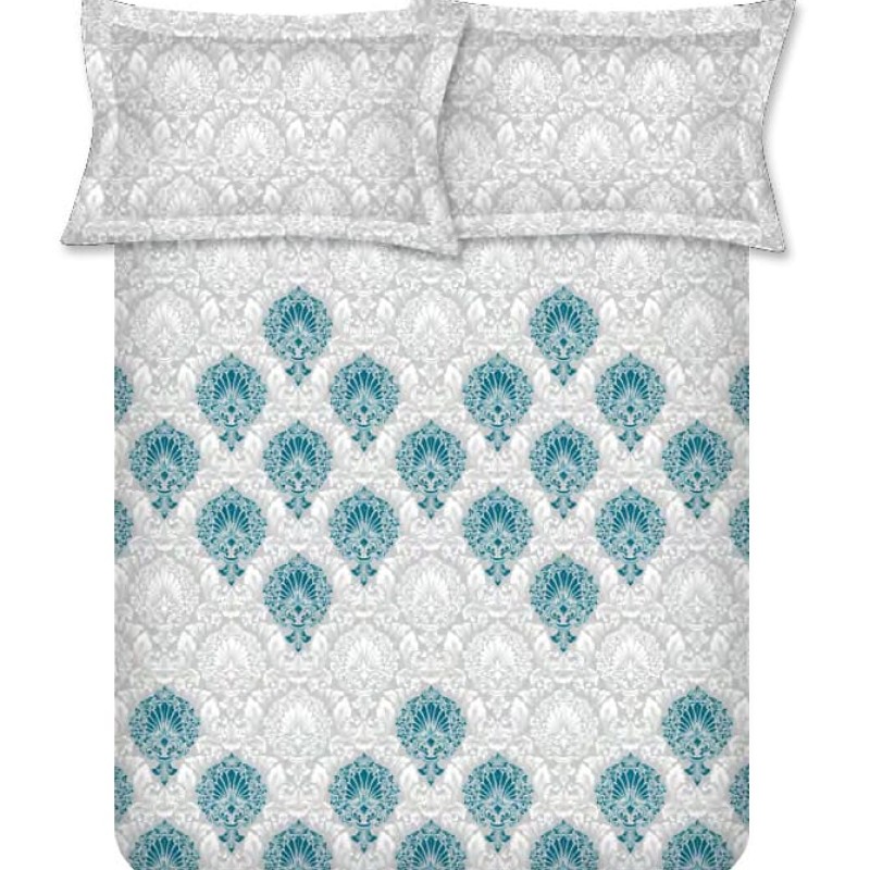 Raymond Home Avenue Cotton Rich King Bedsheet with 2 Pillow Covers Raymond Home Avenue Cotton Rich King Bedsheet with 2 Pillow Covers