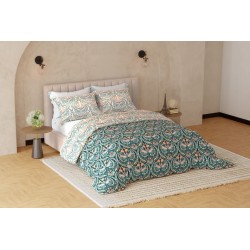 Raymond Home Avenue Cotton Rich King Bedsheet with 2 Pillow Covers