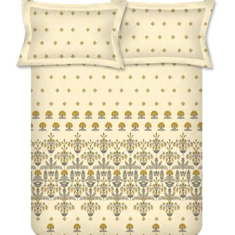 Raymond Home Avenue Cotton Rich King Bedsheet with 2 Pillow Covers Raymond Home Avenue Cotton Rich King Bedsheet with 2 Pillow Covers