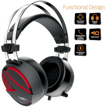 GAMDIAS Hebe E1 RGB 2.1 Virtual Surround Sound Gaming Headset GAMDIAS Hebe E1 RGB 2.1 Virtual Surround Sound Gaming Headset