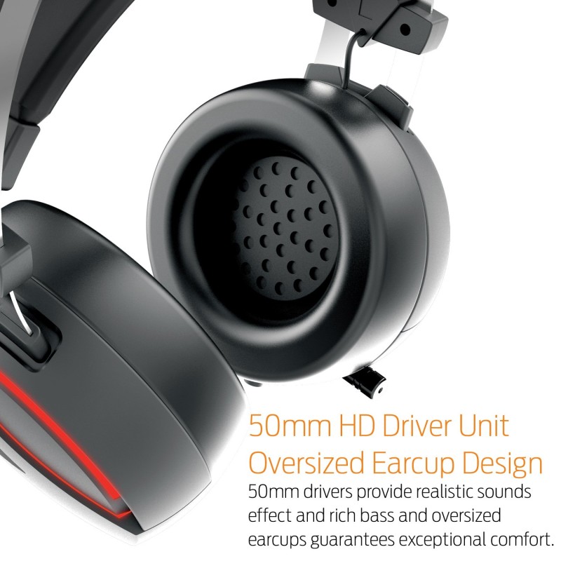 GAMDIAS Hebe E1 RGB 2.1 Virtual Surround Sound Gaming Headset GAMDIAS Hebe E1 RGB 2.1 Virtual Surround Sound Gaming Headset