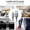 Wayona Nylon Braided 2M / 6FT Fast Charge USB to Lightning Data Sync and Charging Cable for Iphone, Ipad (6 FT Pack of 1, Grey) Wayona Nylon Braided 2M / 6FT Fast Charge USB to Lightning Data Sync and Charging Cable for Iphone, Ipad (6 FT Pack of 1, Grey)
