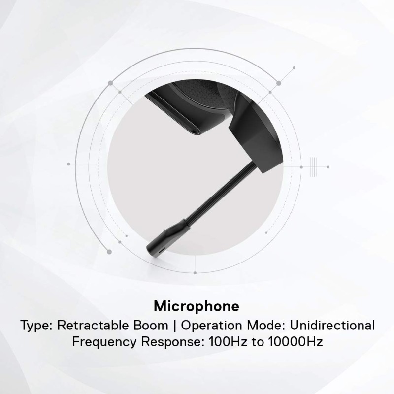 Alienware Aw310H Wired On Ear Headphones with Mic Alienware Aw310H Wired On Ear Headphones with Mic