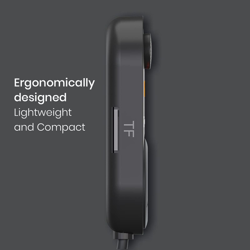 Portronics AUTO 12 in-Car Bluetooth Receiver for Handsfree Calling, Music System, Supports All Smartphones (Black) Portronics AUTO 12 in-Car Bluetooth Receiver for Handsfree Calling, Music System, Supports All Smartphones (Black)