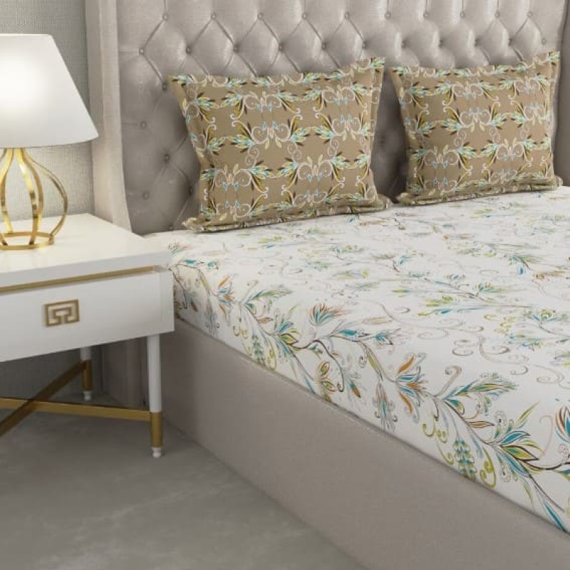 Raymond Home Camphor 144 TC Double Bedsheet with 2 Pillow Covers Raymond Home Camphor 144 TC Double Bedsheet with 2 Pillow Covers