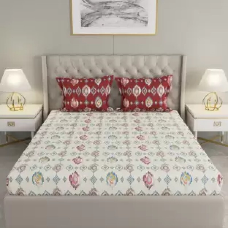 Raymond Home Camphor 144 TC Double Bedsheet with 2 Pillow Covers Raymond Home Camphor 144 TC Double Bedsheet with 2 Pillow Covers