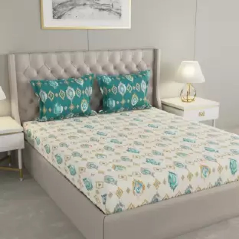 Raymond Home Camphor 144 TC Double Bedsheet with 2 Pillow Covers Raymond Home Camphor 144 TC Double Bedsheet with 2 Pillow Covers