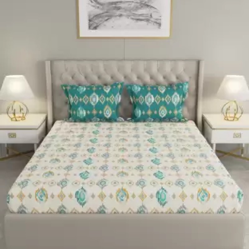 Raymond Home Camphor 144 TC Double Bedsheet with 2 Pillow Covers Raymond Home Camphor 144 TC Double Bedsheet with 2 Pillow Covers