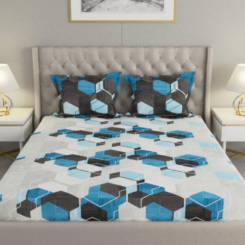 Raymond Home Camphor 144 TC Double Bedsheet with 2 Pillow Covers Raymond Home Camphor 144 TC Double Bedsheet with 2 Pillow Covers