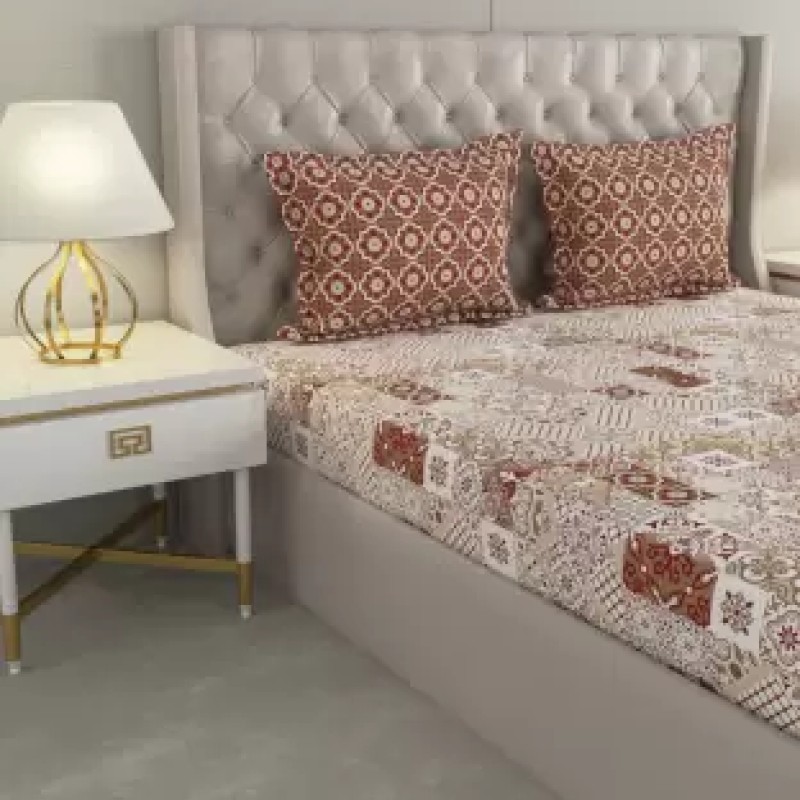 Raymond Home Camphor 144 TC Double Bedsheet with 2 Pillow Covers Raymond Home Camphor 144 TC Double Bedsheet with 2 Pillow Covers