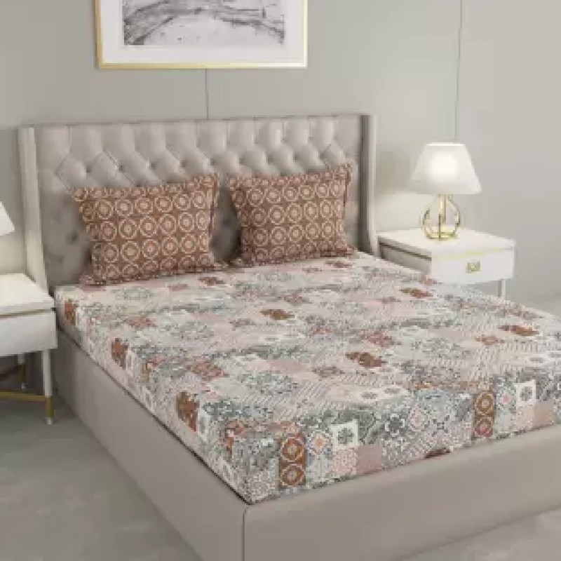 Raymond Home Camphor 144 TC Double Bedsheet with 2 Pillow Covers Raymond Home Camphor 144 TC Double Bedsheet with 2 Pillow Covers