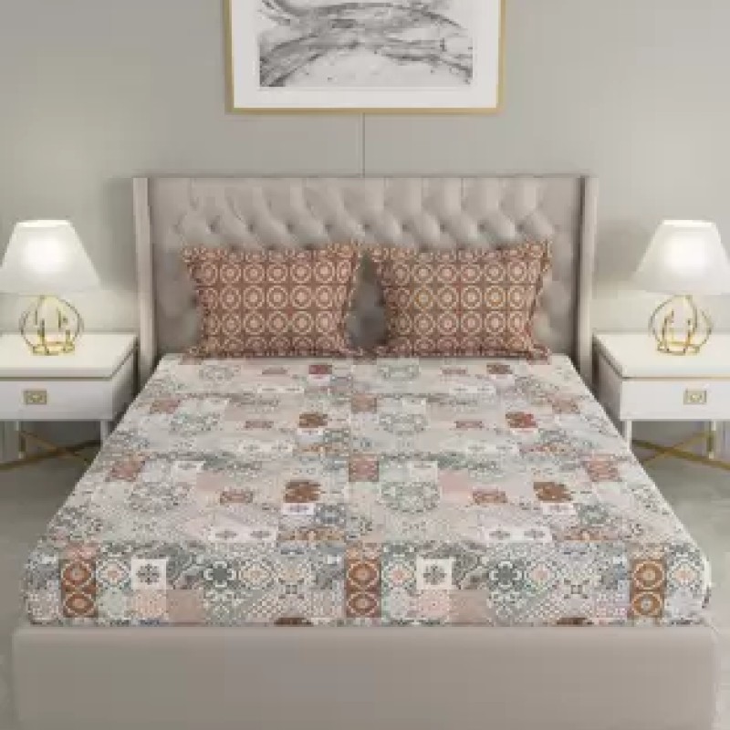 Raymond Home Camphor 144 TC Double Bedsheet with 2 Pillow Covers Raymond Home Camphor 144 TC Double Bedsheet with 2 Pillow Covers