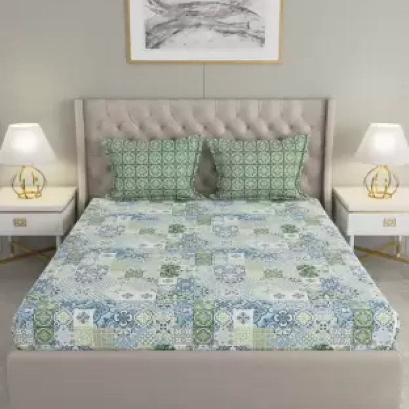 Raymond Home Camphor 144 TC Double Bedsheet with 2 Pillow Covers Raymond Home Camphor 144 TC Double Bedsheet with 2 Pillow Covers