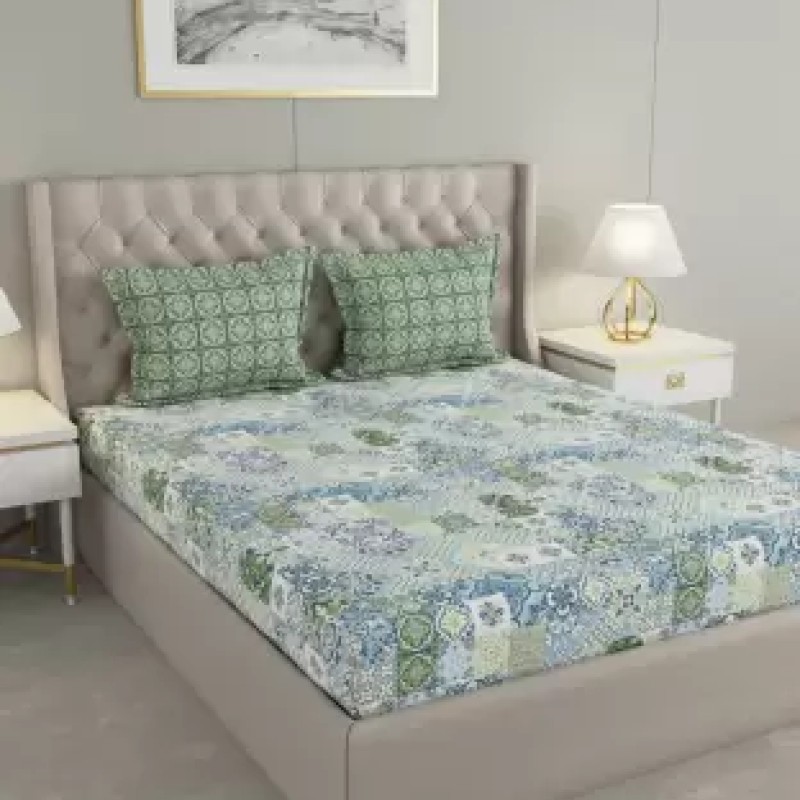 Raymond Home Camphor 144 TC Double Bedsheet with 2 Pillow Covers Raymond Home Camphor 144 TC Double Bedsheet with 2 Pillow Covers