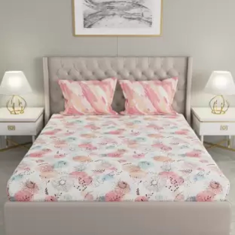 Raymond Home Camphor 144 TC Double Bedsheet with 2 Pillow Covers Raymond Home Camphor 144 TC Double Bedsheet with 2 Pillow Covers