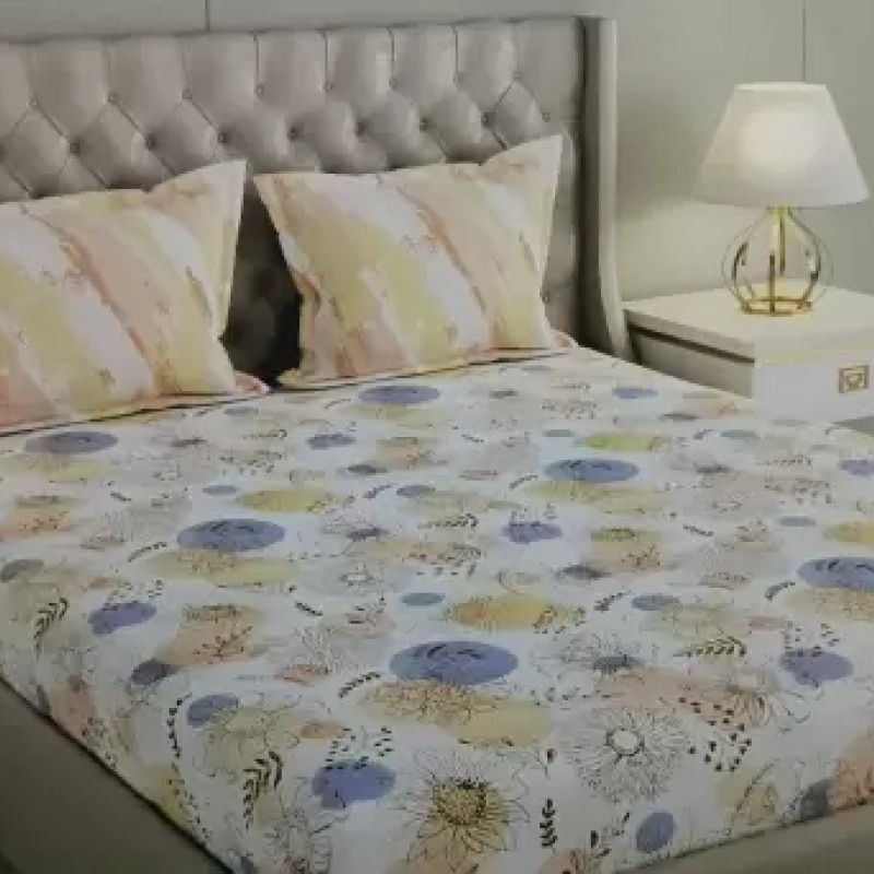 Raymond Home Camphor 144 TC Double Bedsheet with 2 Pillow Covers Raymond Home Camphor 144 TC Double Bedsheet with 2 Pillow Covers