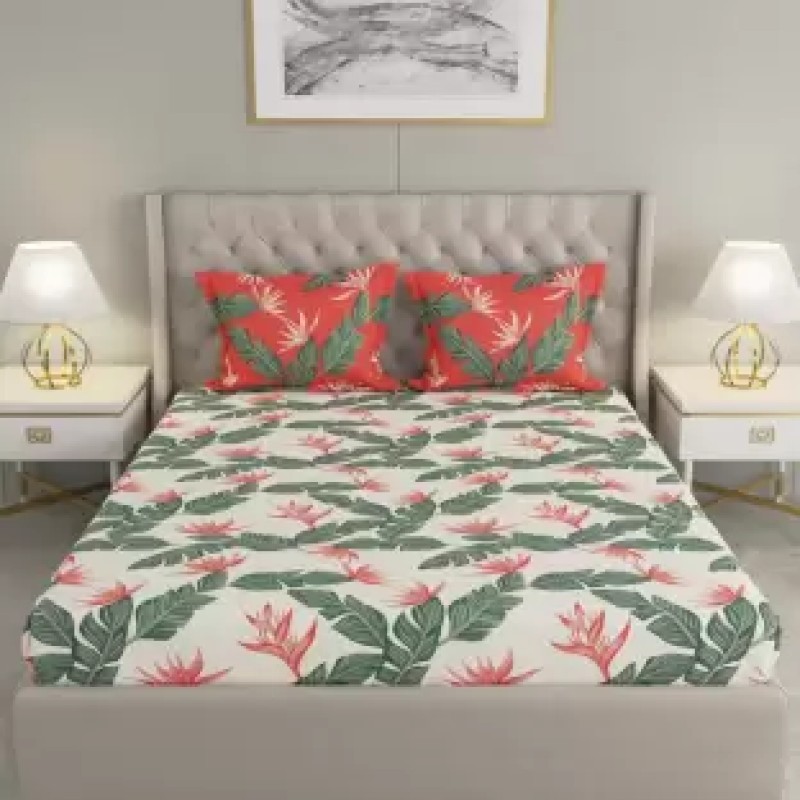 Raymond Home Camphor 144 TC Double Bedsheet with 2 Pillow Covers Raymond Home Camphor 144 TC Double Bedsheet with 2 Pillow Covers