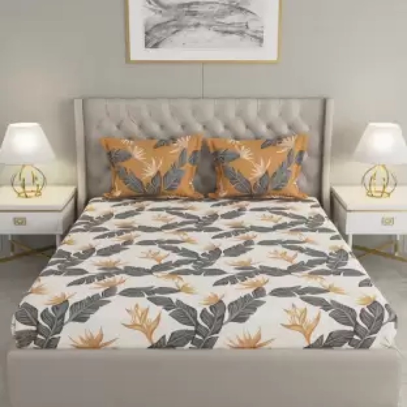 Raymond Home Camphor 144 TC Double Bedsheet with 2 Pillow Covers Raymond Home Camphor 144 TC Double Bedsheet with 2 Pillow Covers