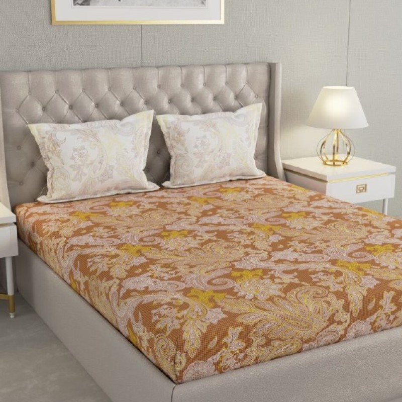 Raymond Home Camphor 144 TC Double Bedsheet with 2 Pillow Covers Raymond Home Camphor 144 TC Double Bedsheet with 2 Pillow Covers