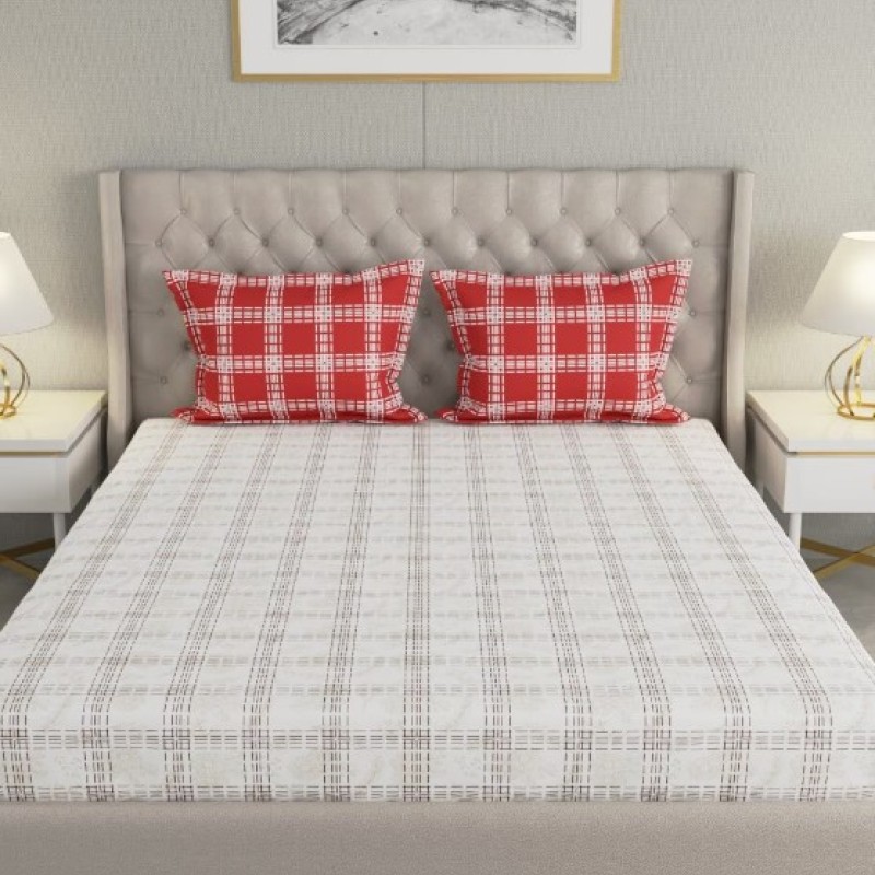 Raymond Home Camphor 144 TC Double Bedsheet with 2 Pillow Covers Raymond Home Camphor 144 TC Double Bedsheet with 2 Pillow Covers