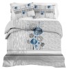Bella Casa, Double Bedsheet Set with 2 Pillow Covers 100% Cotton -Cruise Bella Casa, Double Bedsheet Set with 2 Pillow Covers 100% Cotton -Cruise