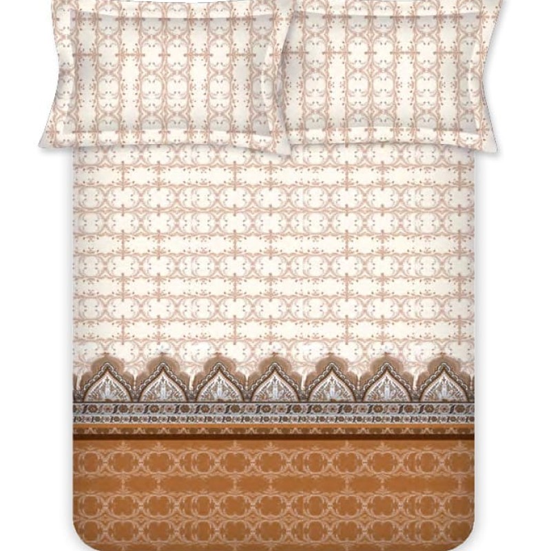 Raymond Home Crystal 200 TC King Size Bedsheet with 2 Pillow Covers Raymond Home Crystal 200 TC King Size Bedsheet with 2 Pillow Covers