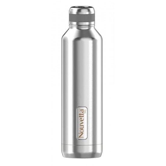 Nouvetta Elite Double Wall Stainless Steel Flask, 750 ml, Steel