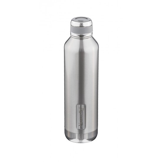 Nouvetta Elite Double Wall Stainless Steel Flask, 750 ml, Steel