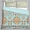 Bella Casa, Double Bedsheet Set with 2 Pillow Covers 100% Cotton -Essence (Comforter Set)