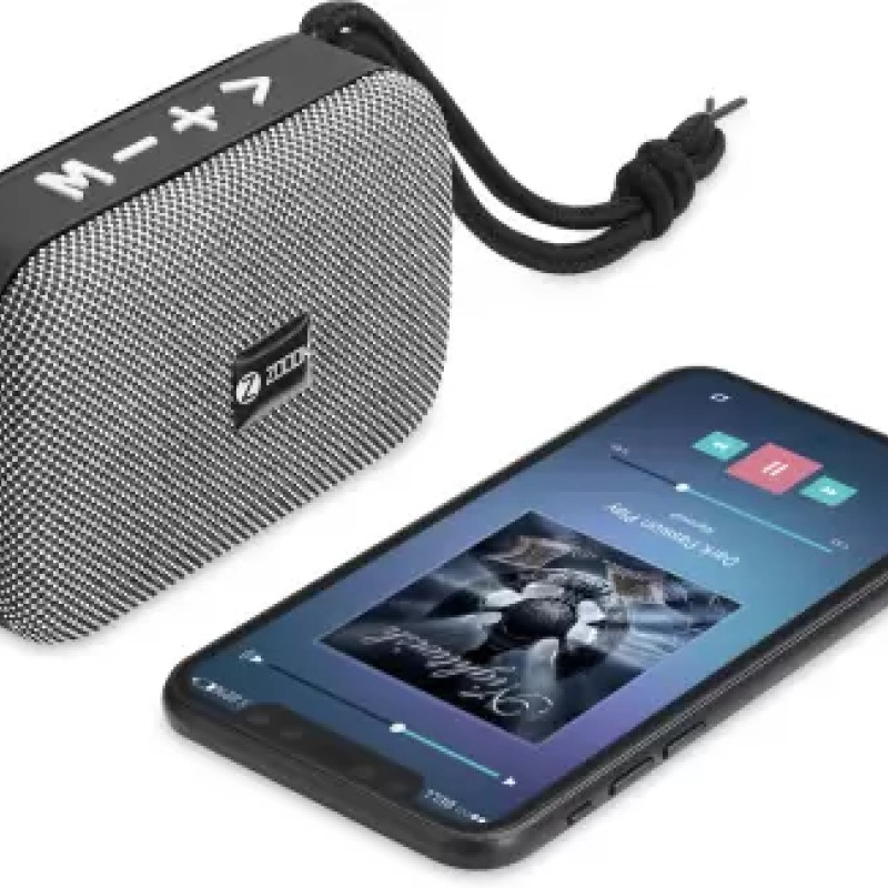 Zoook ZB-Rockstar 5 W Bluetooth Speaker (Grey, Black, Mono Channel) Zoook ZB-Rockstar 5 W Bluetooth Speaker (Grey, Black, Mono Channel)